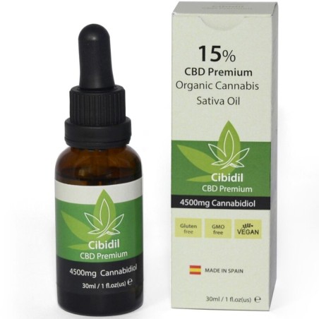500 COSMETICS - CIBIDIL RELAJANTE ACEITE CBD 15 % 30 ML 500COSMETICS