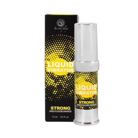 SECRETPLAY - VIBRADOR LÍQUIDO ESTIMULADOR UNISEX STRONG 15 ML SECRETPLAY COSMETIC