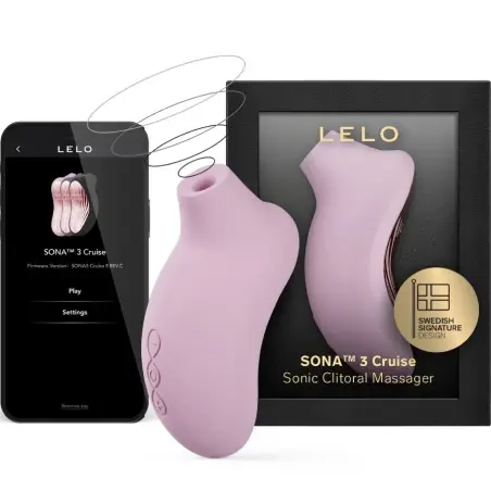 LELO - SONA 3 CRUISE MASAJEADOR SÓNICO DE CLÍTORIS ROSA