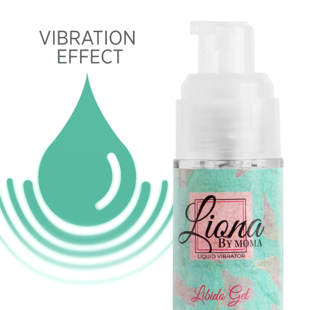 LIONA BY MOMA - VIBRADOR LIQUIDO LIBIDO GEL 15 ML LIONA BY MOMA