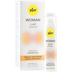 PJUR - WOMAN LUST INTENSE GEL VIBRADOR PARA ORGASMO 15 ML PJUR