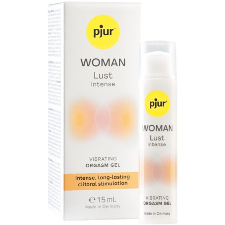 PJUR - WOMAN LUST INTENSE GEL VIBRADOR PARA ORGASMO 15 ML PJUR