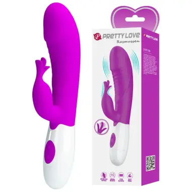 Rasmussen Vibrador Punto G Morado - Silicona | Pretty Love