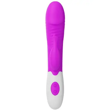 Rasmussen Vibrador Punto G Morado - Silicona | Pretty Love