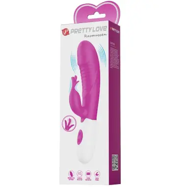 Rasmussen Vibrador Punto G Morado - Silicona | Pretty Love