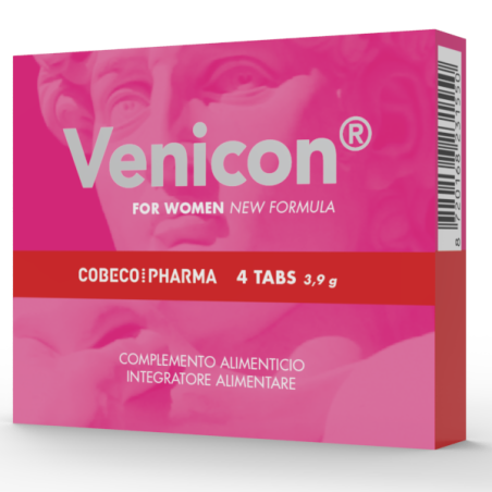 COBECO - VENICON SUPLEMENTO LIBIDO MUJER 4 CÁPSULAS COBECO PHARMA