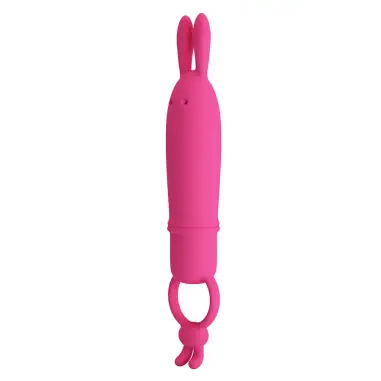 PRETTY LOVE - DELIA VIBRADOR RABBIT CON ANILLO DE SUJECIÓN