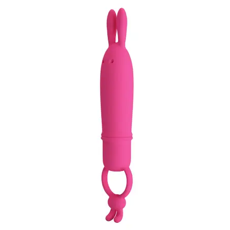 PRETTY LOVE - DELIA VIBRADOR RABBIT CON ANILLO DE SUJECIÓN