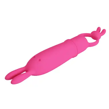 Delia Vibrador Rabbit con Anillo de Sujeción | Pretty Love