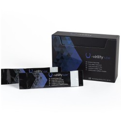 500 COSMETICS - U-VIRILITY LUBE LUBRICANTE EFECTO FRIO 10 X 5 ML 500COSMETICS