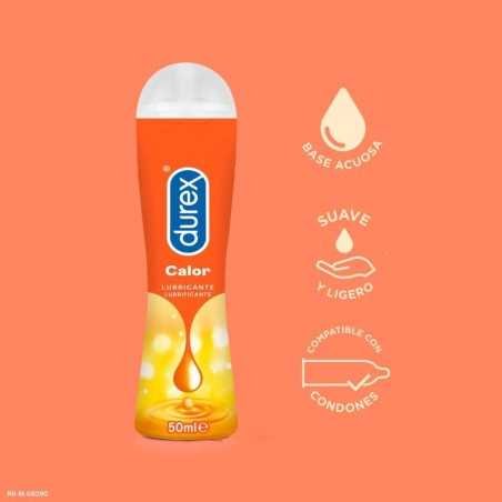 DUREX - LUBRICANTE DUREX PLAY EFECTO CALOR 50 ML DUREX LUBES