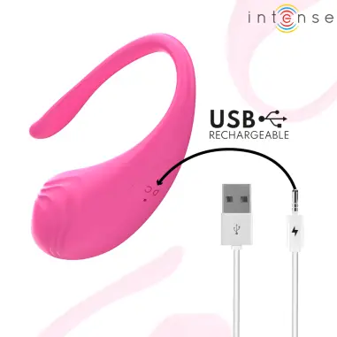 Olivia Huevo Vibrador Rosa Control Remoto | Intense