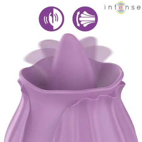 Azalea Flor Estimulador Lengua Base Magnética | Intense