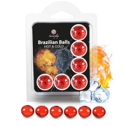 SECRETPLAY - SET 6 BRAZILIAN BALLS EFECTO FRIO Y CALOR SECRETPLAY COSMETIC