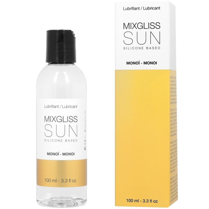 MIXGLISS - BASED LUBRICANTE BASE SILICONA ÁROMA MONOI 100ML 
