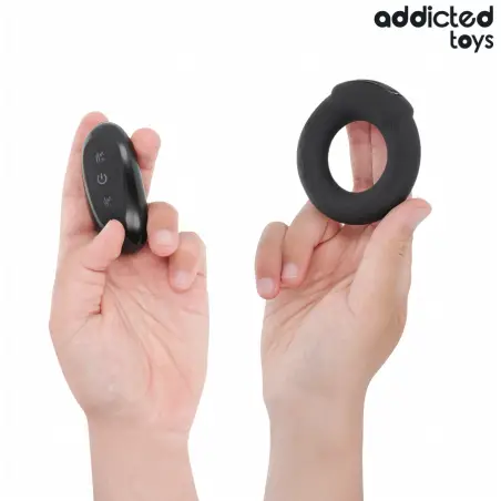 Anillo Pene Vibrador Efecto Calor Control Remoto - 9 Modos