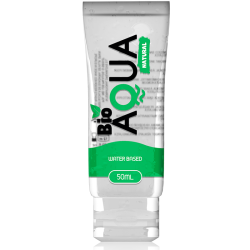 BIOAQUA LUBRICANTE INGREDIENTES NATURALES BASE AGUA 50 ML BIOAQUA
