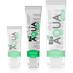 BIOAQUA LUBRICANTE INGREDIENTES NATURALES BASE AGUA 100 ML BIOAQUA 2