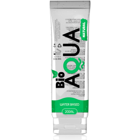 BIOAQUA LUBRICANTE INGREDIENTES NATURALES BASE AGUA 200 ML BIOAQUA