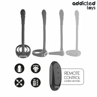 Anillo Pene Vibrador Punto·p Control Remoto | Addicted Toys