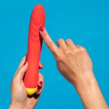 Hype Vibrador Punto G Multifunción Rojo - Recargable | ROMP