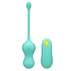 ROMP - CELLO HUEVO VIBRADOR MULTIFUNCIÓN TURQUESA CONTROL REMOTO 2