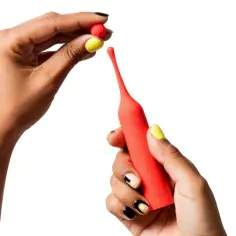 ROMP - POP ESTIMULADOR DE CLÍTORIS ALTA FRECUENCIA ROJO 2