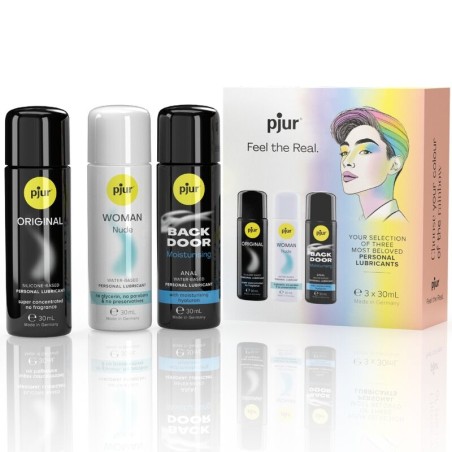 PJUR - PRIDE SET PREMIUM LUBRICANTES 3 X 30 ML PJUR
