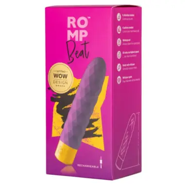 Beat Mini Bala Vibradora Multifunción Violeta | ROMP