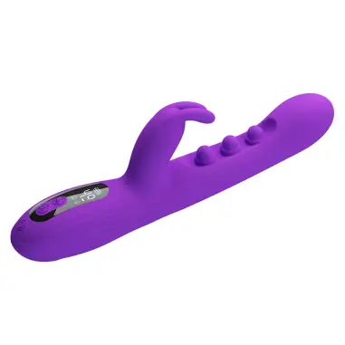 Sabien Vibrador Rabbit con Estimulación por Golpeteos y LED