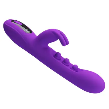 Sabien Vibrador Rabbit con Estimulación por Golpeteos y LED
