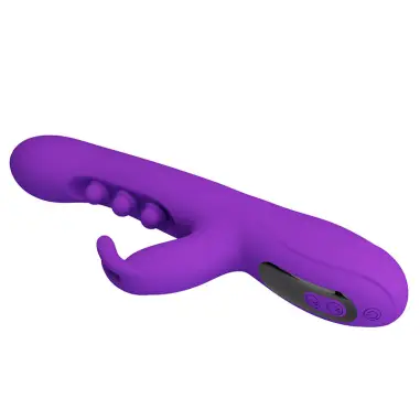 Sabien Vibrador Rabbit con Estimulación por Golpeteos y LED