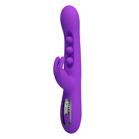 Sabien Vibrador Rabbit con Estimulación por Golpeteos y LED