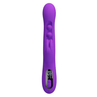 Sabien Vibrador Rabbit con Estimulación por Golpeteos y LED