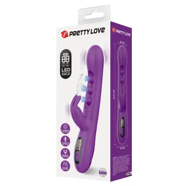 Sabien Vibrador Rabbit con Estimulación por Golpeteos y LED