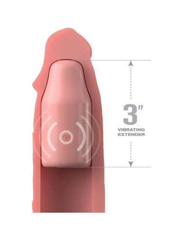 FANTASY X- TENSIONS - PIPEDREAMS SLEEVE 22,86 CM + 7,62 CM PLUG REMOTE SKIN 