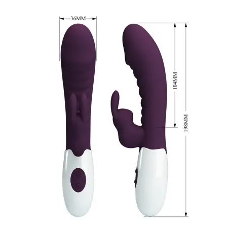 Naughty Bunny Vibrador Rabbit 30 Funciones Morado