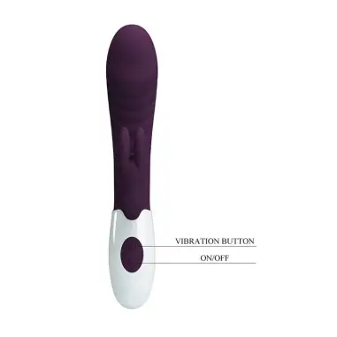 Naughty Bunny Vibrador Rabbit 30 Funciones Morado