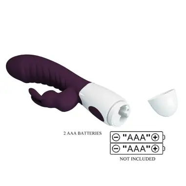 Naughty Bunny Vibrador Rabbit 30 Funciones Morado