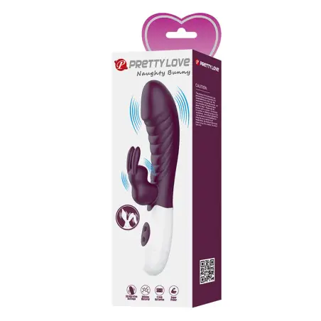 Naughty Bunny Vibrador Rabbit 30 Funciones Morado