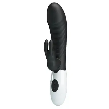 Naughty Bunny Vibrador Rabbit 30 Funciones Negro