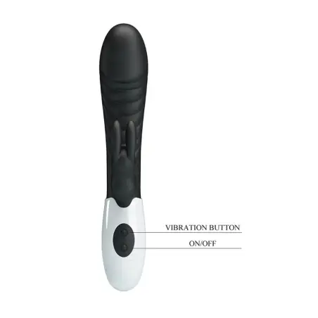 Naughty Bunny Vibrador Rabbit 30 Funciones Negro