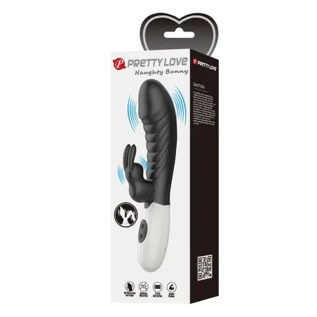 Naughty Bunny Vibrador Rabbit 30 Funciones Negro
