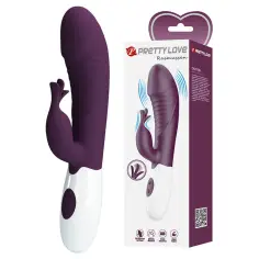 PRETTY LOVE - ROGUE MUSE VIBRADOR RABBIT 30 FUNCIONES MORADO 2