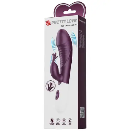 Rogue Muse Vibrador Rabbit 30 Funciones Morado | Pretty Love