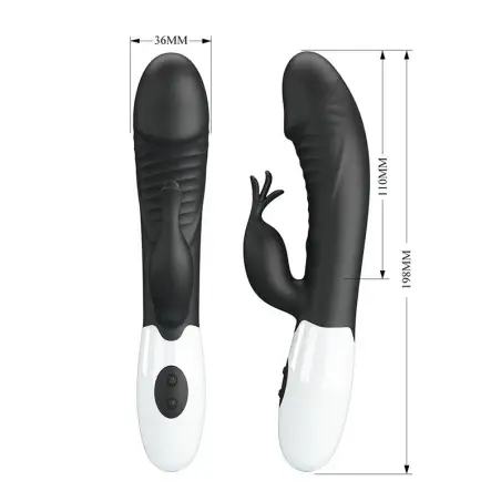 Rasmussen Vibrador Rabbit 30 Funciones Negro | Pretty Love