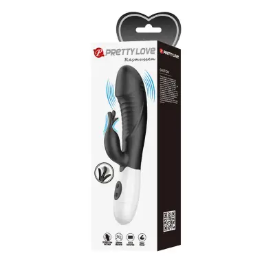 Rasmussen Vibrador Rabbit 30 Funciones Negro | Pretty Love