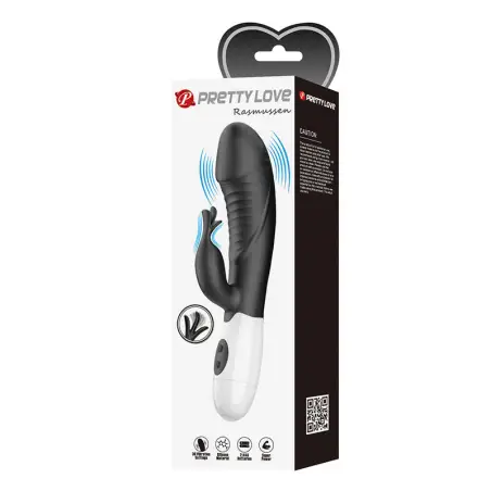 Rasmussen Vibrador Rabbit 30 Funciones Negro | Pretty Love