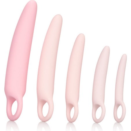 CALEXOTICS - INSPIRE KIT DILATADOR VAGINAL SILICONA 5 PCS CALEXOTICS
