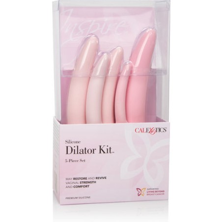 CALEXOTICS - INSPIRE KIT DILATADOR VAGINAL SILICONA 5 PCS CALEXOTICS